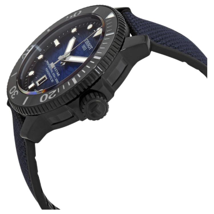 TISSOT Starfish Collection Automatic Mechanical Movement Men's Watches Watch 46mm Blue Dial T120.607.37.041.00