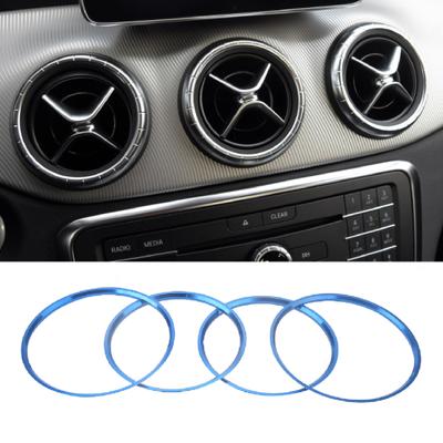 5Pcs Air Outlet Ring Trim Self-adhesive Air Conditioning Vent Opening Cover for A/B