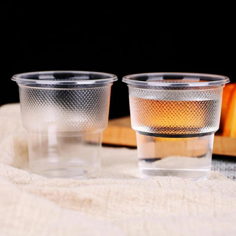 Transparent Thickened Disposable Plastic Cups