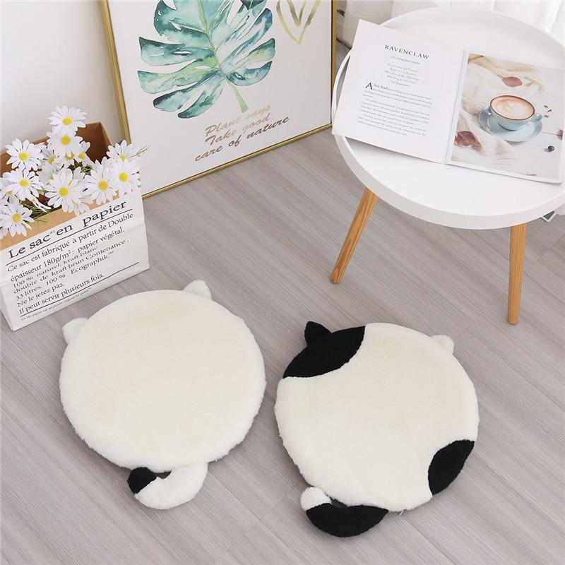 Memory Foam Cat Cartoon Seat Cushion For Dorm Room Comfort And Lounge Use