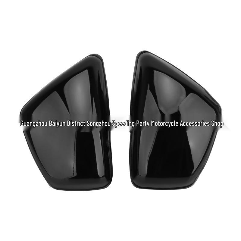 Motorcycle Battery Rectifier Side Cover for Yamaha XV700/750 – Left & Right Protective Edge Covers