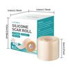 150cm Silicone Scar Sheets Waterproof Breathable Body Scar Removal Patch Fast Healing Wound Dressing Strips Beauty Supplies