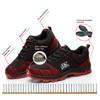 Fashion Men Work  Boots Steel Toe Shoes Indestructible Autumn Winter Sport Lightweight Shoes Work Sneakers -25