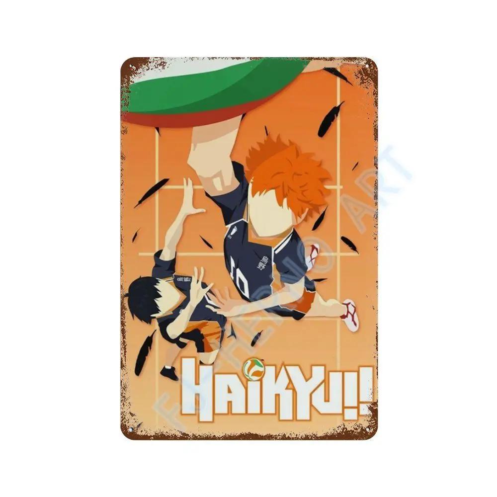 Japanese Anime Slam Dunk Metal Tin Sign Plaque Retro Poster Corridor Room Home Decor Murals Decorative Plates Wall Art Gift