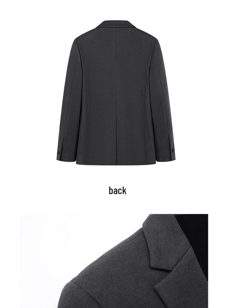 Men’s Slim Fit Woolen Blazer Suit Set - 2024 Autumn/Winter Collection