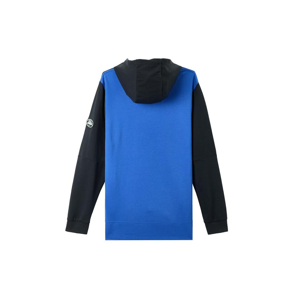 Nike Colorblock Logo Kapuzensweatshirt Herren Tops Schwarz DM8132-010