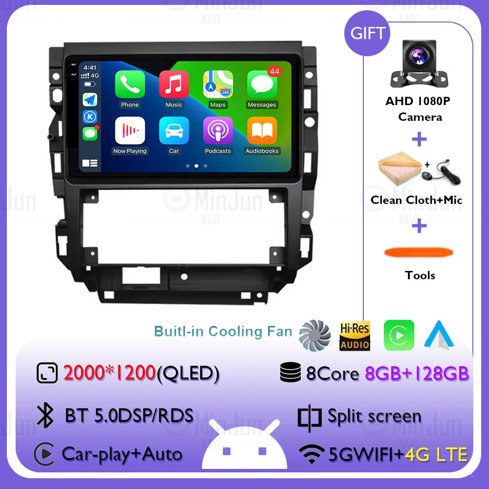 Car Radio Android 14 For Volkswagen VW Golf 4 IV LHD 2002-2008 Jetta MK4 Classics Qualcomm Multimedia Player Carplay GPS Auto
