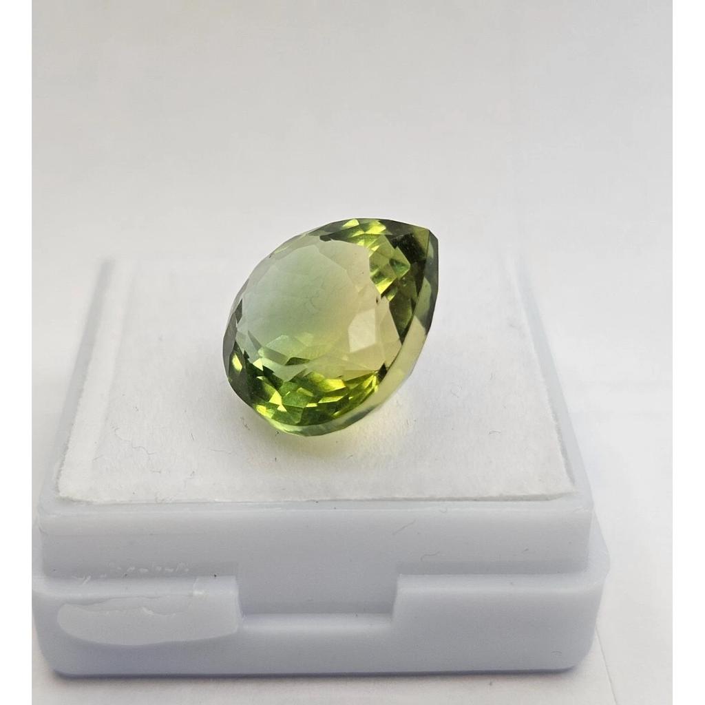 Stunning Bi-Color Tourmaline Natural Pear Cut 07.00 Ct Certified Loose Gemstone