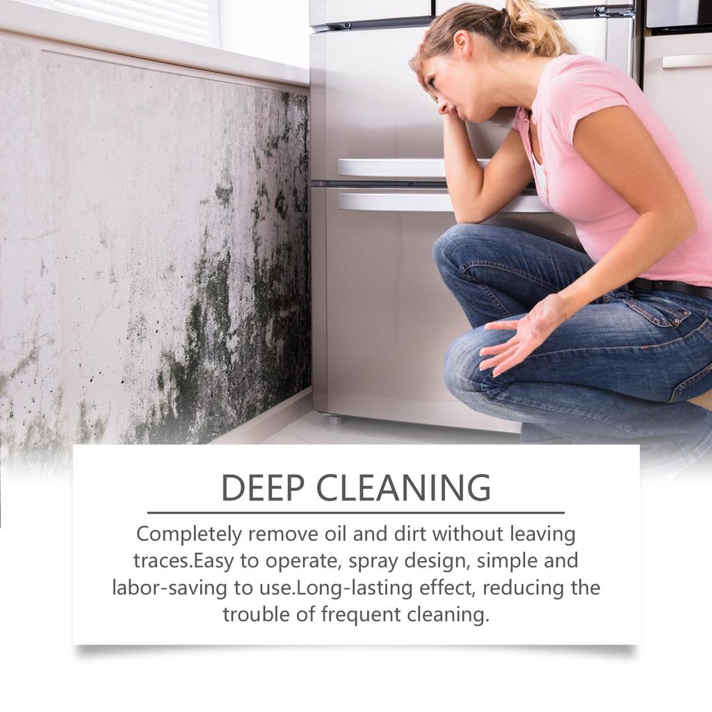 Foam Cleaning Mold Remover Spray Tile Walls Bathroom Silicone Multi-Purpose Cleaning Mold Remover Spray