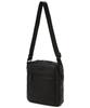 Daks Men'S Accessories Black Logo Embellished Leather Crossbody Bag Dbba6F003Bk
