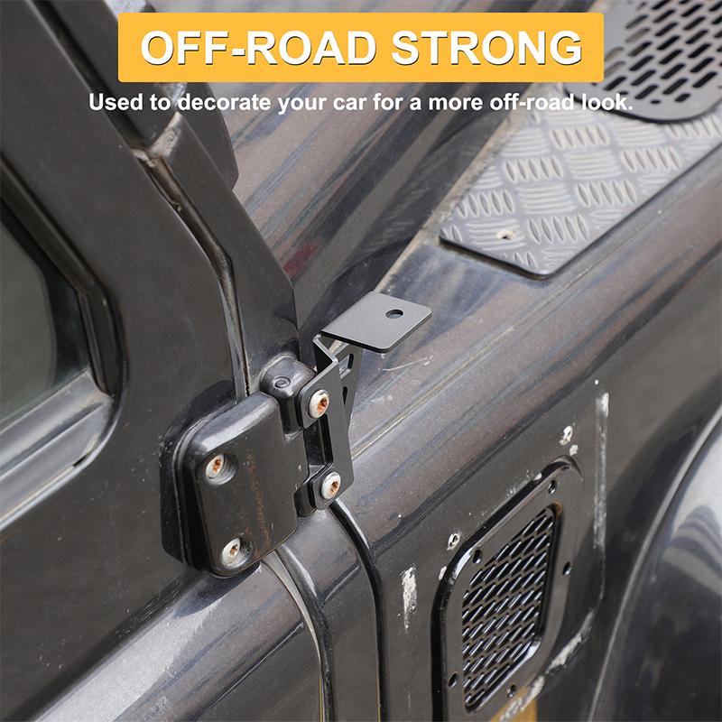 Carbon Steel Car A-pillar Lower Searchlight Bracket For Land Rover Defender 90 110 130 2004-2018 Car Accessories