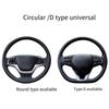 Breathable Steering Wheel Cover Warm&Cozy Winter Teering Wheel Cover  Auto Decoration