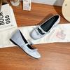 2025 new women's shoes summer outer wear small inner height increase platform single shoes women's summer versatile high-end temperament shoes