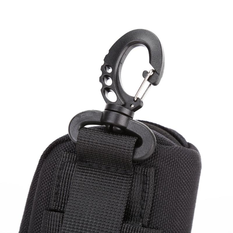 Molle Brillenetui Jagd Stoßfest Schutzbrillenetui Tragbar Outdoor Sonnenbrillenetui - 1000D Nylon