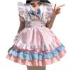 Dienstmädchen zweidimensional, süßes Kleid Mädchen Anime Dienstmädchen Lolita Kleid Bühnenkleidung