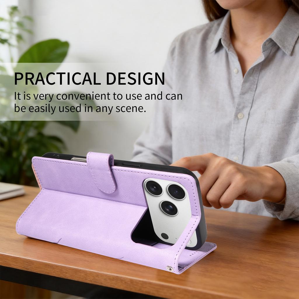 For iPhone 17 Flip Case for iPhone 16 15 14 Plus 13 12 17 Pro Max 17E 16E Cases Flower Leather Wallet Back Cover Card Holder
