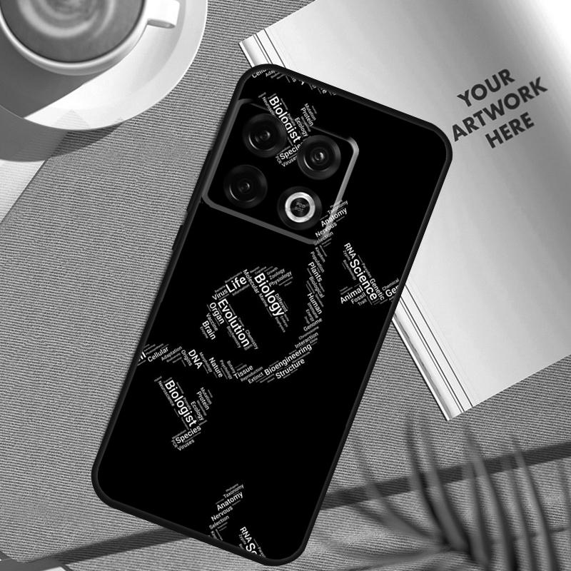 Retro DNA Science Illustration Case For OnePlus 12 12R 11 9 10 Pro 10R 9R 8T 10T Nord 3 CE 2 Lite 2T CE4 N10 N20 N30 Cover