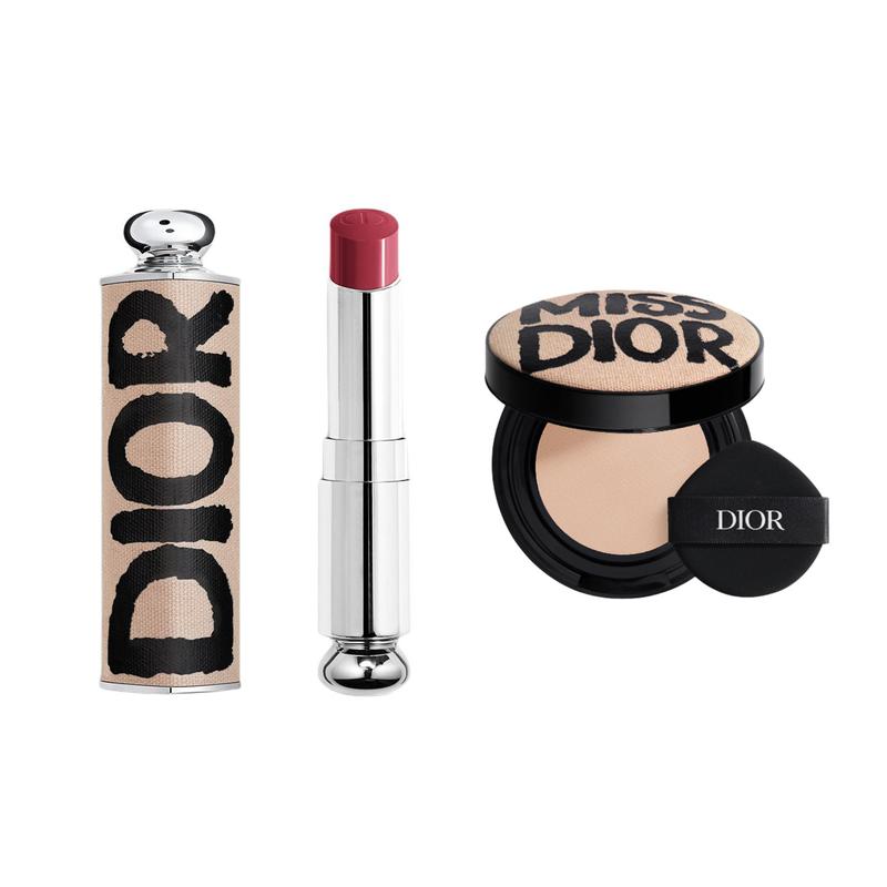 DIOR Lipstick Unruly Naked Lipstick Shell+#667 Sakura White Peach Jelly Refill 3.2g+#0.5N белый