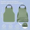 Waterproof Adult Bib, Mealtime Apron for Elderly