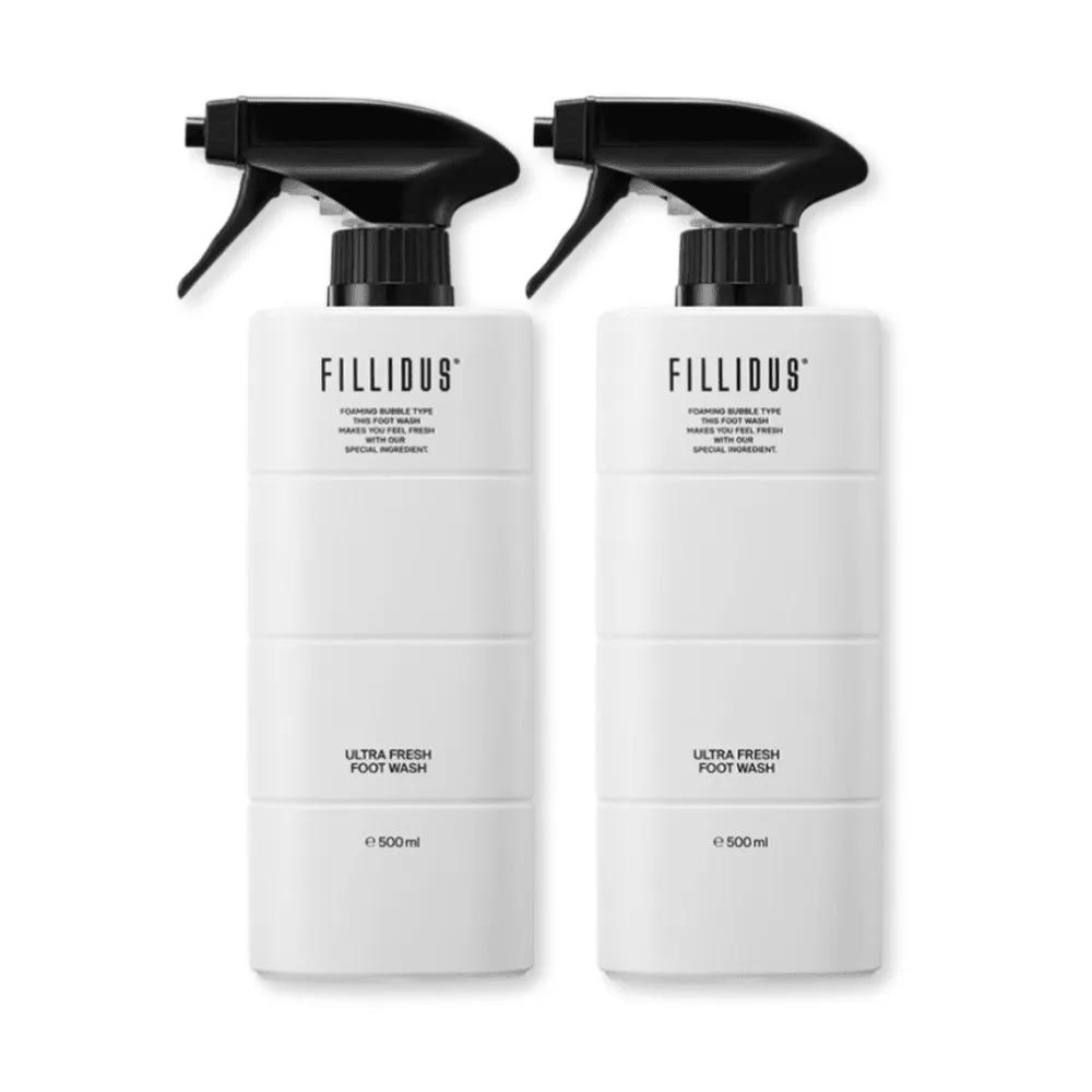 

FILLIDUS Foot Shampoo Musk Scent Cooling Men s Foot Wash 500ml 2-Pack