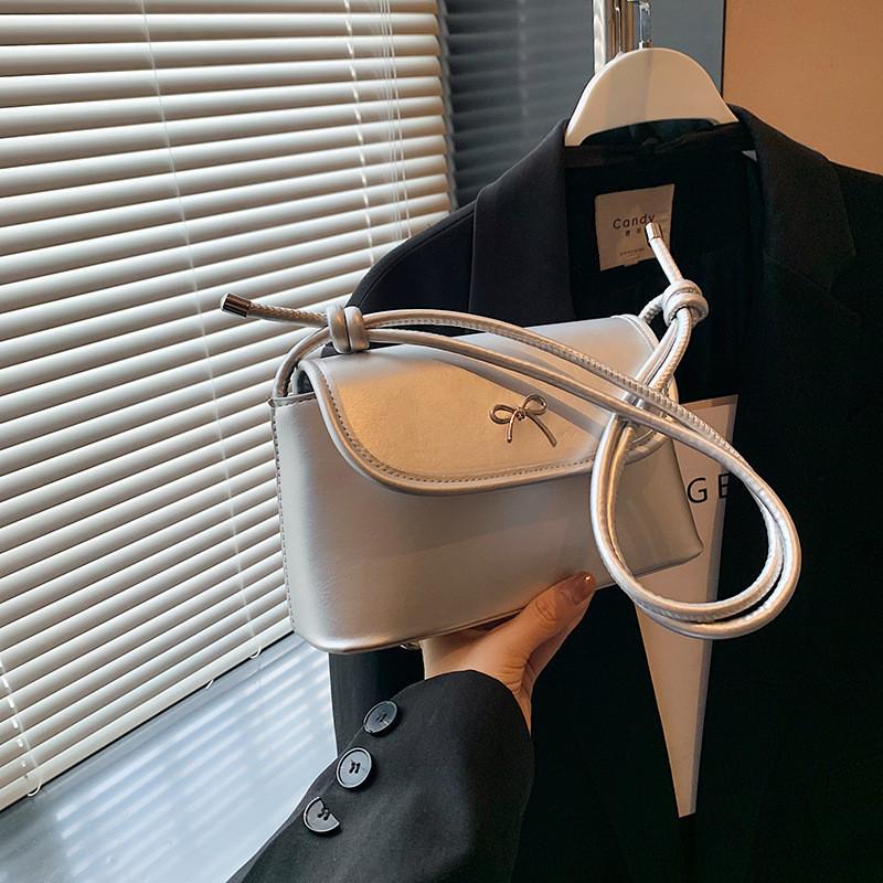 Chic And Stylish 2024 Womens Simple Shoulder Crossbody Bag Small Square Design In Multiple Colors