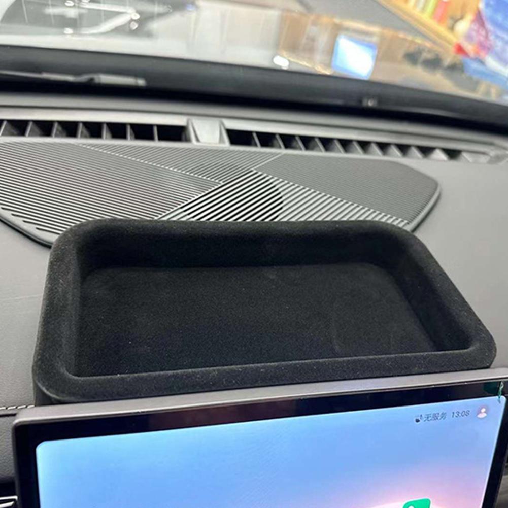 Console Center Tray Organizer For Chery Tiggo 8 Plus Accessories Armrest Storage Box Screen Box Non-Slip Mat For Kids Adults Children's Birthday Gift