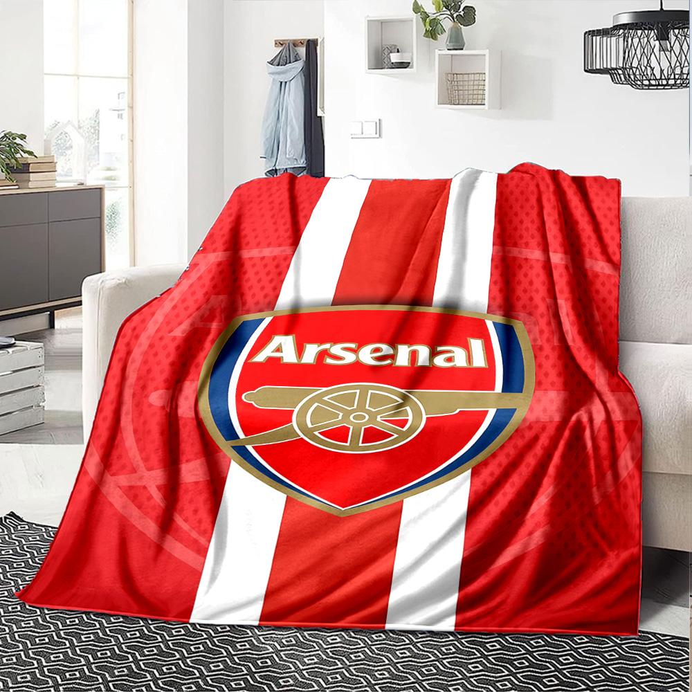 Arsenal Blanket Soft Warm Cozy Suitable for Chair Picnics Bedding for All Seasons Digital Print Unique Gift for Family and Friends Camping