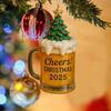 Julgransprydnad Drickkopp Hängande Berlock Personlig Julband Dekorationer för Familj Vänner