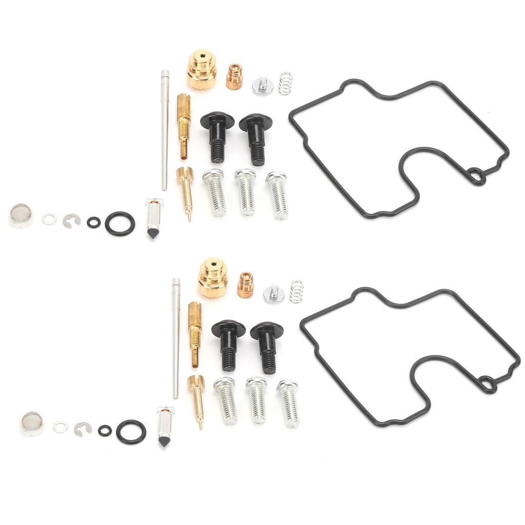 2 Sets Carburetor Rebuild Fix Kit Carb Overhaul Repair Fit for Suzuki SV650 SV650S 1999‑2002