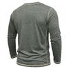Men's Retro Long Sleeve T-Shirt Casual Soft Basic Tee for Daily Streetwear Outdoor Breathable Spring Autumn Tops