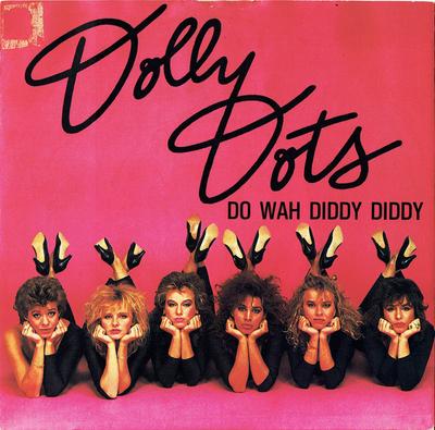 7inch Record DOLLY DOTS  Do Wah Diddy Diddy X9999 WEA 1982 UK SoulFunk Used