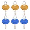 Pack Of 6 Oxidation Resistant Replacement Access For Cycling Mower Machines Includes Permanent Keychains
