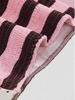 Women's Sweet Girl Striped Polka Dot Corset Top: Summer Bow Knot Bandeau Cropped Bustier