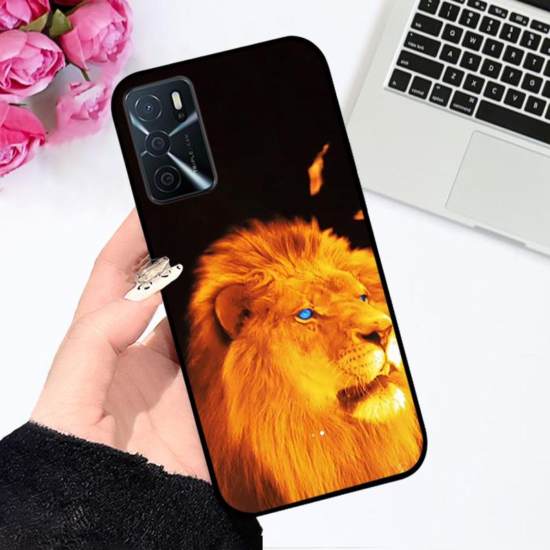 For Oppo A16 A16s 4G Case CPH2269 CPH2271 Fashion Cartoon Shockproof Soft Silicone Phone Cover For OPPO A16s A 16 Coque Bumper
