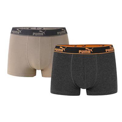 Solid Color Mid-Rise Antibacterial Boxer Briefs Breathable Comfortable Underwear Men Underwear 701237600-03013