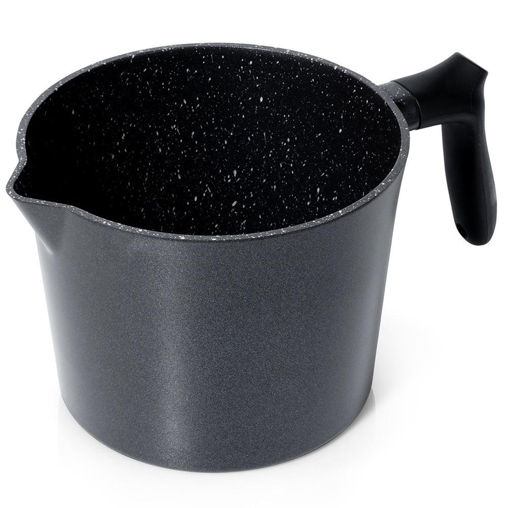 Granit Topf Stieltopf Zum Kochen von Milch Granit Sahne Saucen Pudding