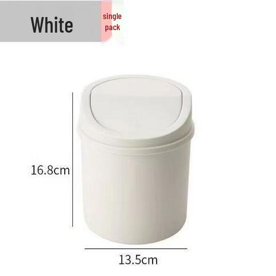 

Мини настольная мусорка для кухни, спальни или кабинета – Милый и компактный дизайн белый
