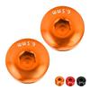 2pcs Mountain Cycle Pedal Cover M14 Pedal Screw Dust Cover Aluminum Alloy Repair Parts Riding Cyclin