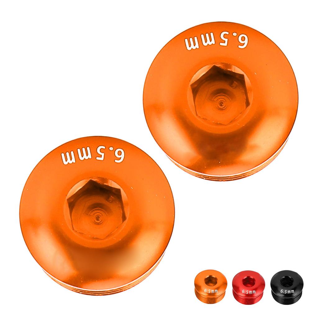2pcs Mountain Cycle Pedal Cover M14 Pedal Screw Dust Cover Aluminum Alloy Repair Parts Riding Cyclin