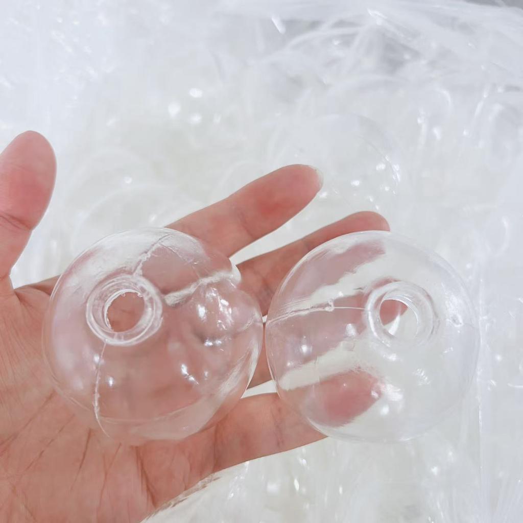 Stampi per Colata di Palline Antistress a Rimbalzo Lento Fai da Te Strumenti per la Creazione di Guscio Sferico Vuoto in TPR Giocattolo Creativo per Alleviare lo Stress e la Tensione