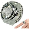 Creative Movement Adjustable Ring Watch for Women and Men, Stacking Design, Unique Style