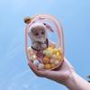 Cute High-Transparency Vinyl Doll Bag for 10cm, 15cm, 18cm Cotton Plush Dolls