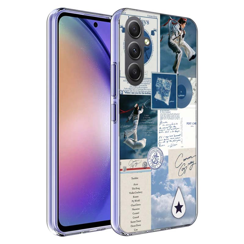 

C-Conan Gray Wishbone Phone Case for Samsung A17 A37 A57 A07 A16 A26 A36 A56 A06 A02S A12 A22 A32 A52S A04S A14 A24 A34 A54 A03 Samsung A22 5G