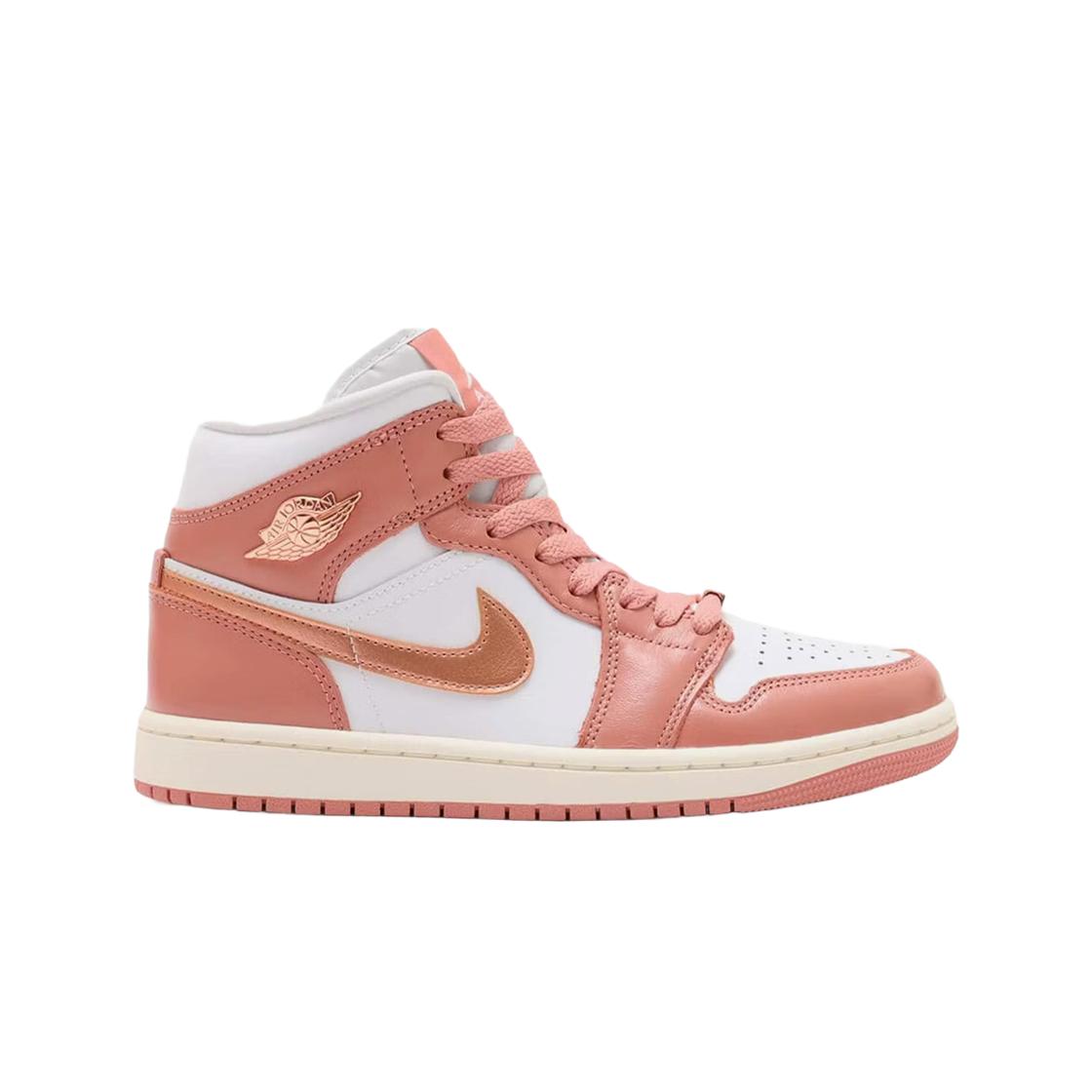 

Женские кроссовки W Jordan 1 Mid SE Red Stardust Metallic Copper FB9892-670