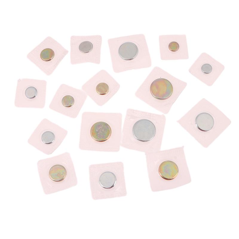 5Pairs Invisible Hidden Magnetic Metal Snaps Button Diy Accessories For Overcoat Handbag Garment Scrapbooking