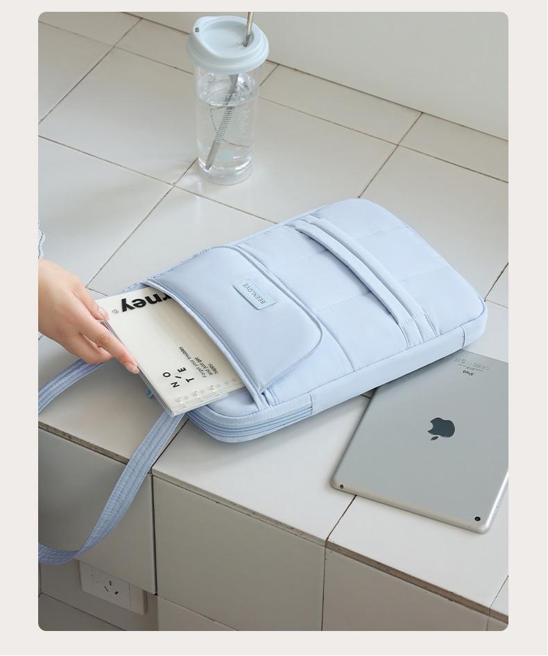 15-Inch Cross-Border Laptop Bag: Portable, Large Capacity Shoulder and Tablet Storage Bag