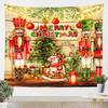 Christmas Santa Claus Wall Hanging Tapestry Christmas Wall Hanging Tree Wall Hanging Gorgeous Christmas Tree Fireplace Gifts