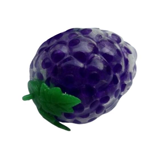 

Фруктовые игрушки-пищалки Виноград Клубника Разноцветные шарики из ТПР для снятия стресса Мягкие фиджеты для детей и взрослых Портативный гаджет для снятия напряжения при тревоге Сувениры для вечеринок фиолетовый