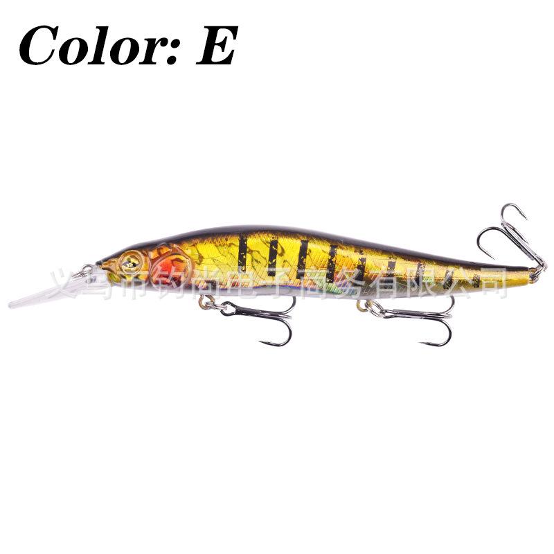 Floating Minnow Lure, 13.5cm/16g Hard Plastic Bait for Freshwater and Sea Fishing