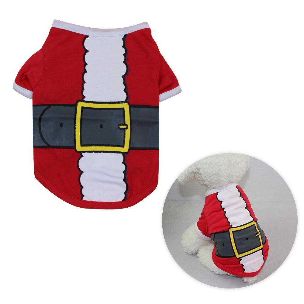 

Рубашка для собаки Рождественская футболка с собакой Футболка с домашним животным Рождественская футболка с собаками Летняя футболка для собак Домашние собаки